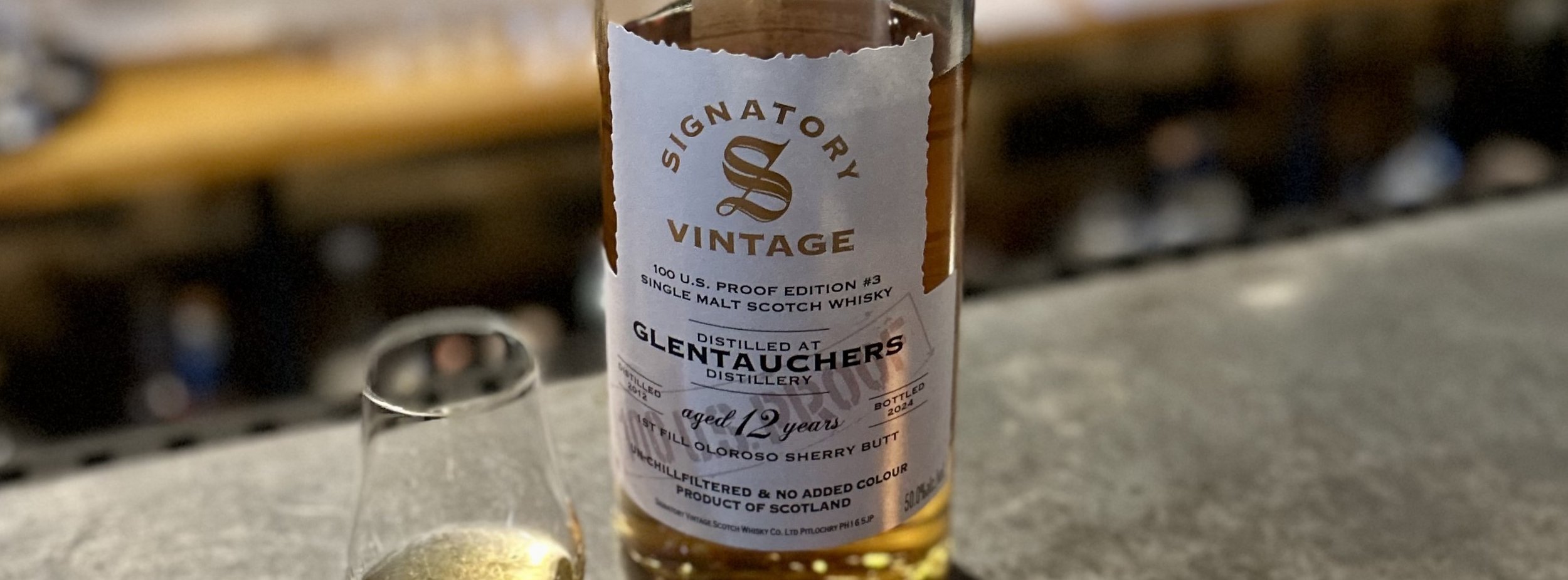 Review #651 - Signatory Vintage Glentauchers 12 Year - US 100
